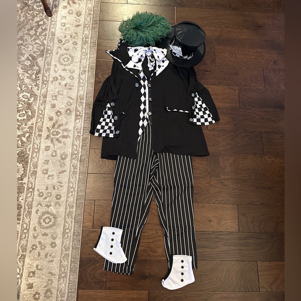 California Costumes Dark Mad Hatter Costume L